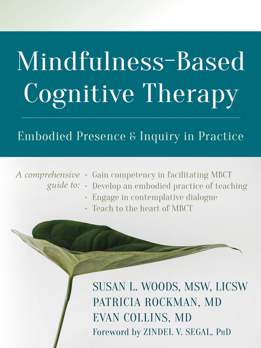 Title details for Mindfulness-Based Cognitive Therapy by Susan L. Woods - Available